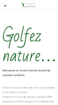 Mobile Screenshot of golf-lamalou-les-bains.com